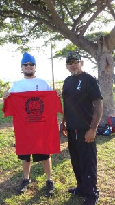 Quinn Miller he has been promoted to Red Shirt Wing Chun Kung Fu Practitioner